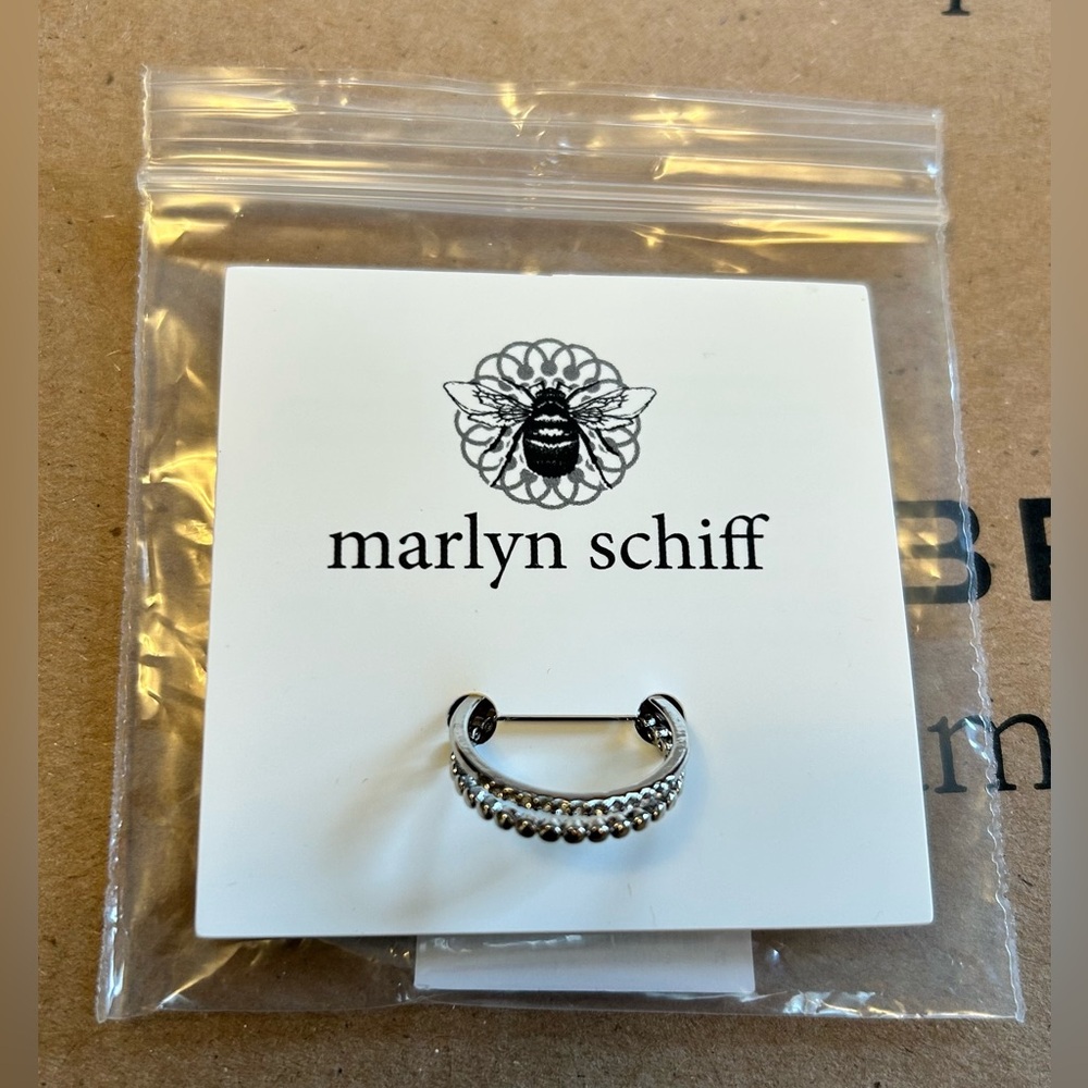 ✨✨Marlyn Schiff Silver Arielle Adjustable Ring ✨✨
